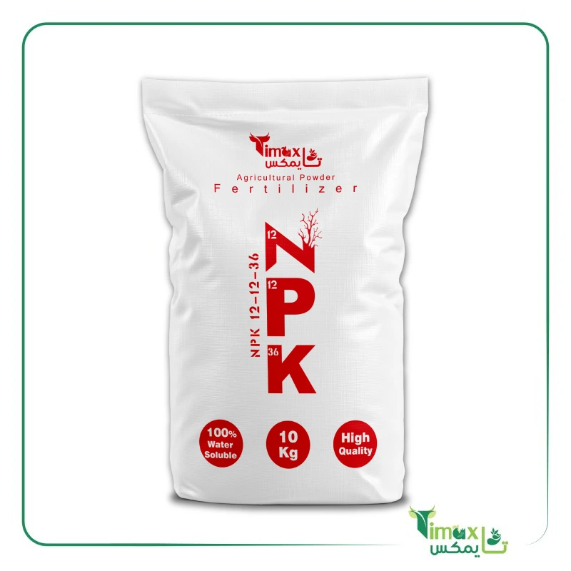 کود NPK 12 12 36 تایمکس 10kg