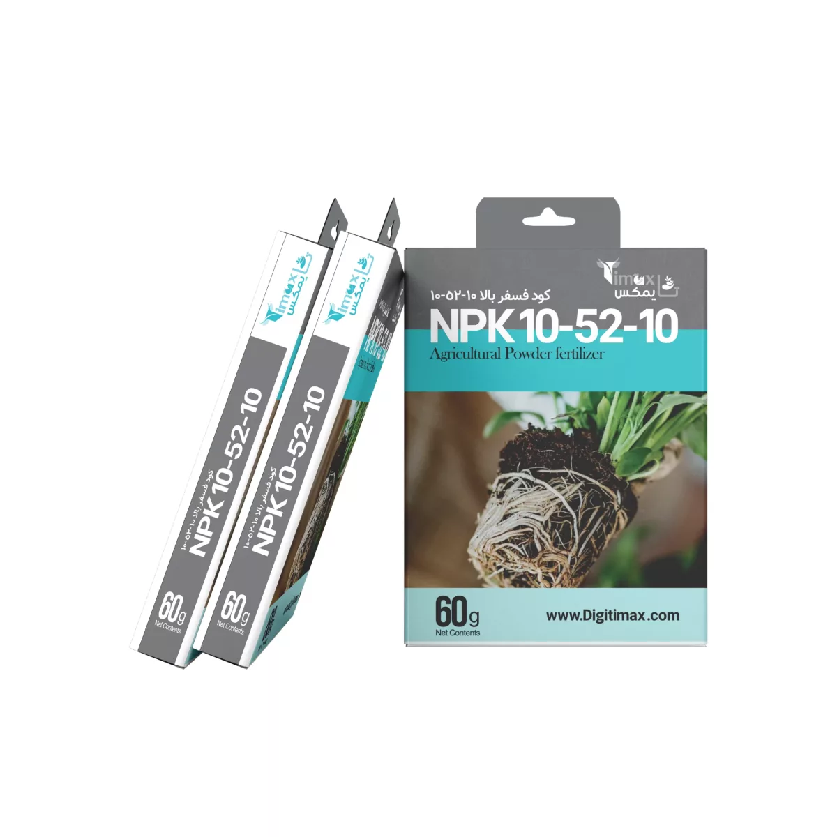 کود NPK 10 52 10 پودری تایمکس 60g